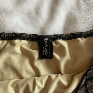 Tiger mist bandeau bodysuit